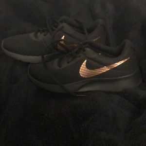 Black sneakers